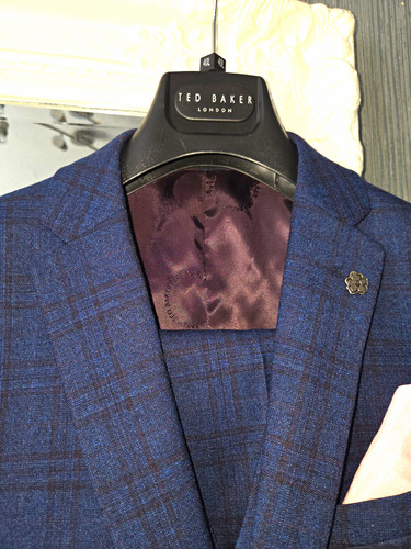 Ted baker men blue check - ted,