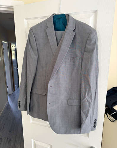 Next tailoring grey wool - grey,