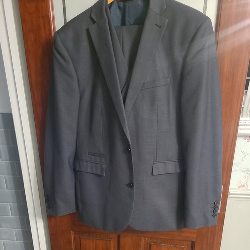 Mens next piece grey suit - next,