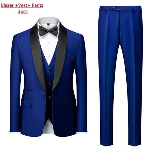 Men piece formal suit - 3,