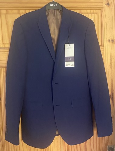 Next men blue piece suit - blue,