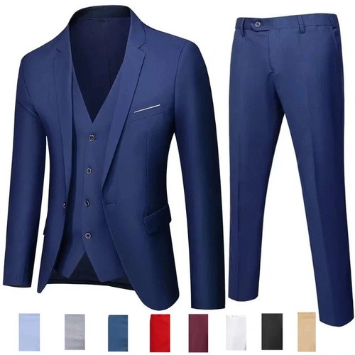 Men suits one buttons - one, slim