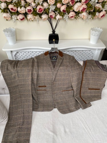 Marc darcy piece brown check - marc,