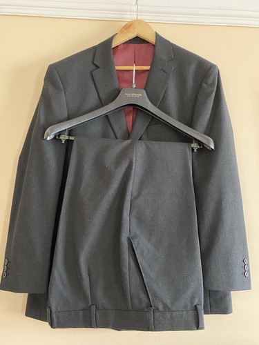 Men piece black suit by - 2,