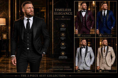 Luxury men piece - 3, suit