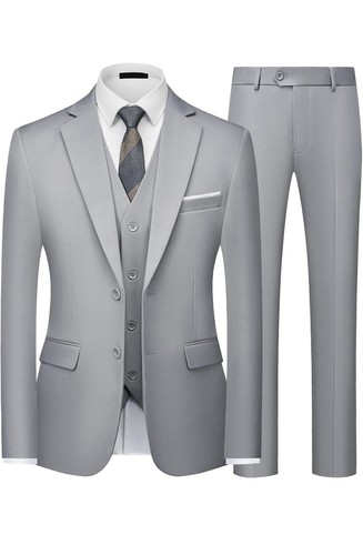 Mens suits piece slim fit - suits, 3