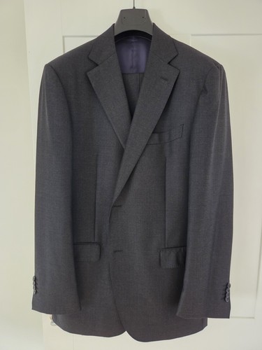 Charcoal grey three piece - grey, suit