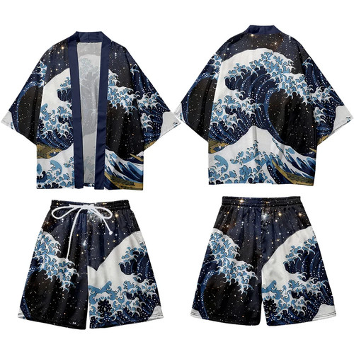 Japanese kimono haori - japanese, cardigan
