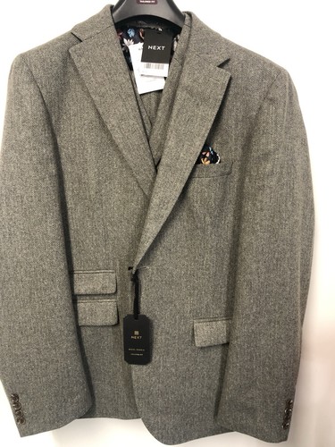 Next three piece - piece, herringbone