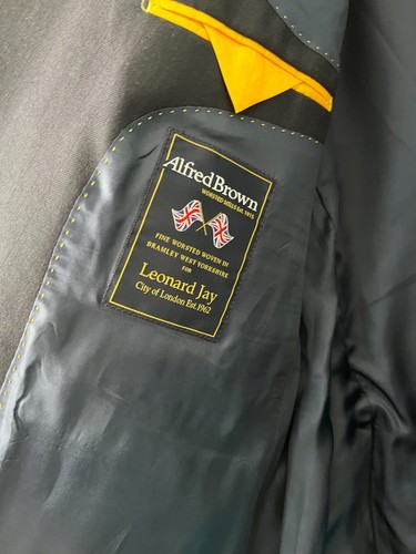 Alfred brown wool suit jacket - brown,