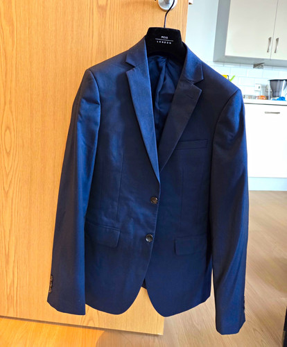 Moss london navy piece suit - navy, 2