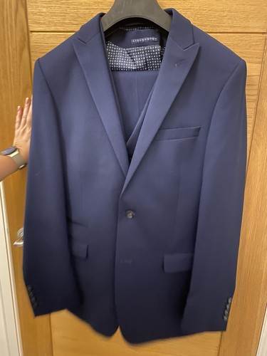38r blue suit - suit, 3