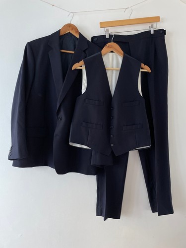Men suit piece navy - men's,