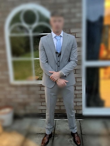 Moss bros men piece - men's, fitted