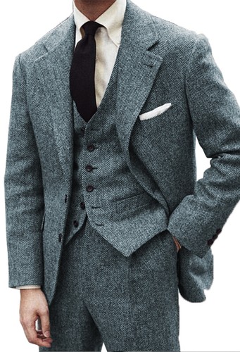 Mens suits piece wool blend - mens,
