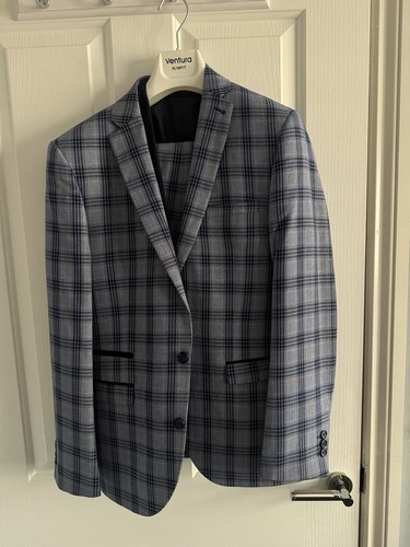 Checkered ventura piece suit - checkered, 3